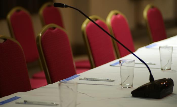 An image of Production 78's Wireless Touch To Talk Delegate Microphone System